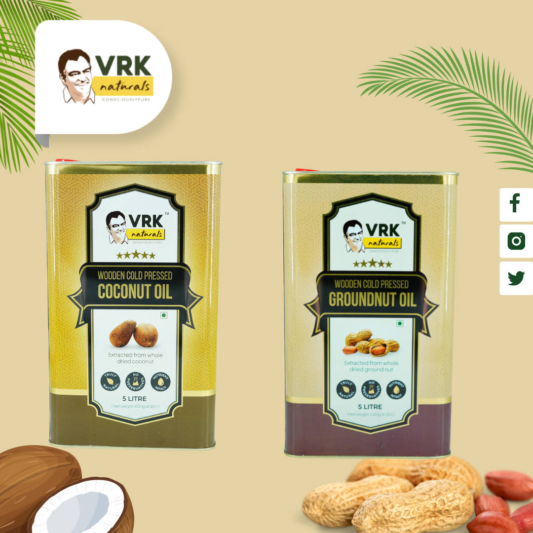 How Is VRK Organic Cold Pressed Oils 🥥🥜 Extracted: Health Benefits & Uses!