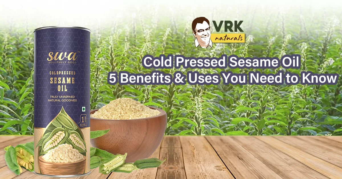 Cold Pressed Sesame Oil